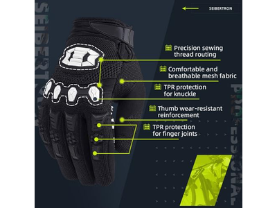 BMX MX ATV MTB Racing Mountain Bike Bicycle Cycling Gloves 