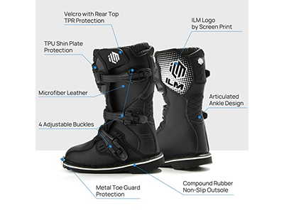 Motorcycle Boots Waterproof ATV Motorcross Dirt Blike
